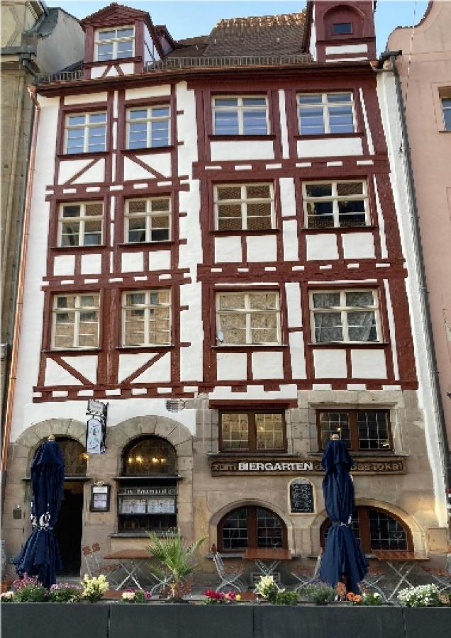 Zur Baumwolle Aparthotel Nuremberg ภายนอก รูปภาพ